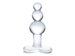 Plug Anal Beaded Glass Glas