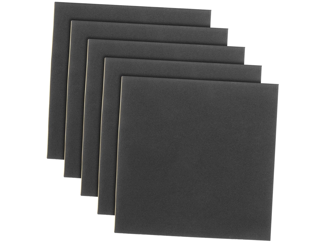 Conjunto De 5 Almofadas Antivibração Homoyoyo Em Eva – Absorção Impacto, Redução De Ruído E Isolamento Vibração Para