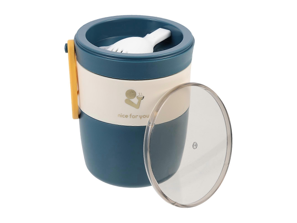 Caneca Térmica Para Estudantes, Ideal Para Alimentos, Café Da Manhã E Mingau De Aveia (1 Conjunto)