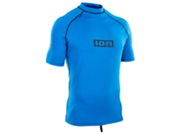Manga Curta Rashguard Rashguard Azul Xsion