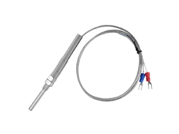 Sensor de Temperatura Termopar Tipo K 1m 0-400℃ YURU Rosca M8