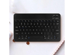 Teclado Sem Fio Bluetooth Portátil De 7/8 Polegadas, Preto Everley891