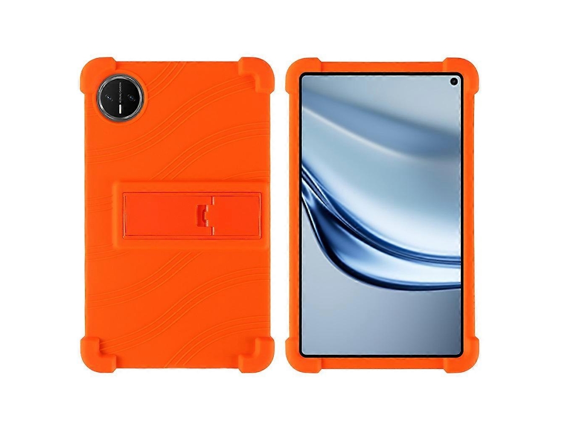 Capa De Silicone Para Tablet Compatível Com Huawei Matepad Mini, Com Suporte Ajustável.
