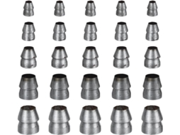 Conjunto De 25 Cunhas Redondas Aço Para Martelo, Ferramenta