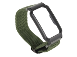 Pulseira De Substituição De Nylon Para Relógio Pulseira Esportiva Ajustável Com Estojo Para Oppo, Od Grátis Verde Com Estojo Preto Olysi Shop