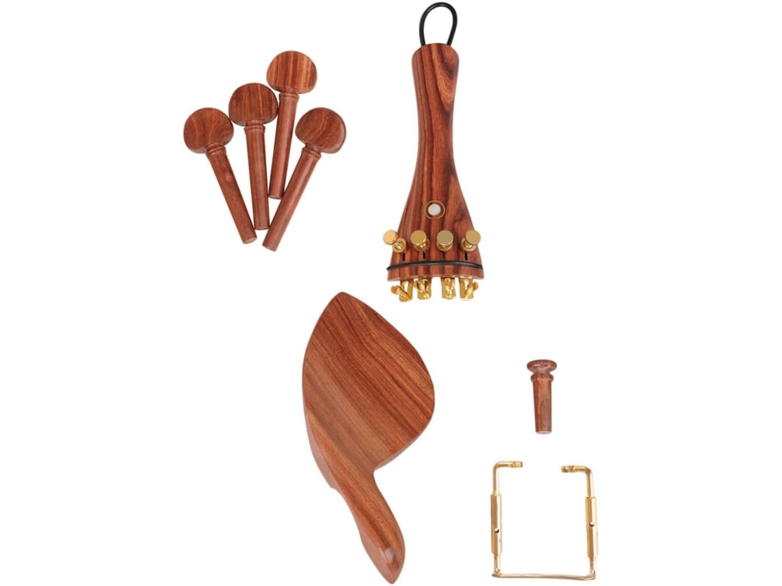 1 Conjunto de Acessórios para Reparo de Violino para Manutenção de Queixeira e Estandarte Jujube SFUSHOS