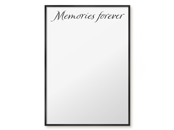 Magnetic Wall Board Memories Forever For The Office Espelharte (70x100 Cm)