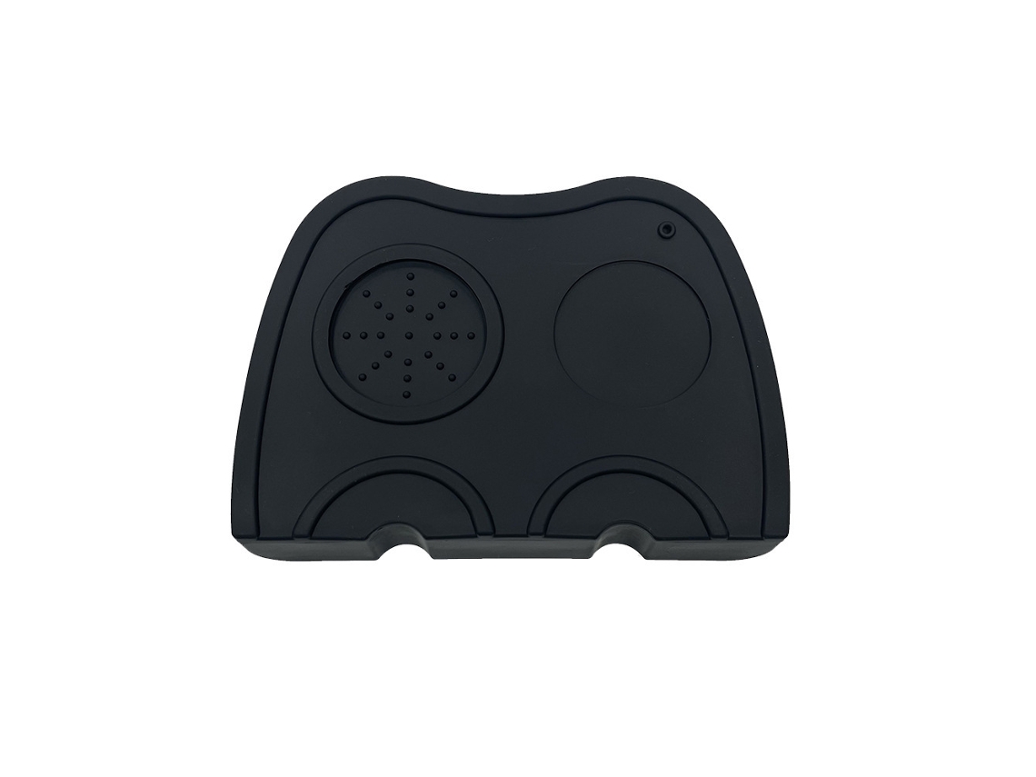 Tapete para compactador de café, tapete de borda, tapete de silicone, tapete para compactador de café, tapete para levantar máquina de café, tapete para café