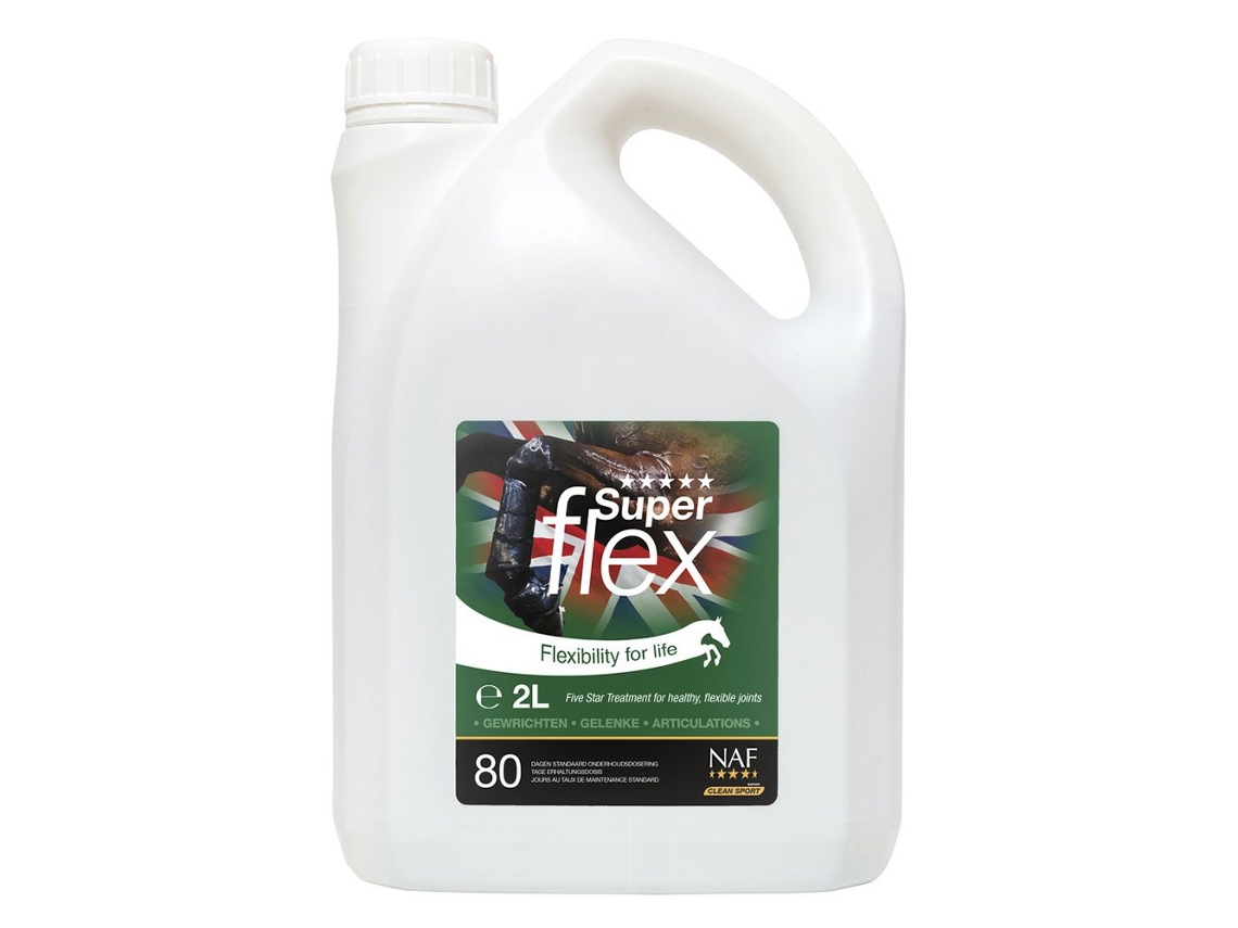 Líquido Superflex 2L Complementar Comida Transparentenaf Equine