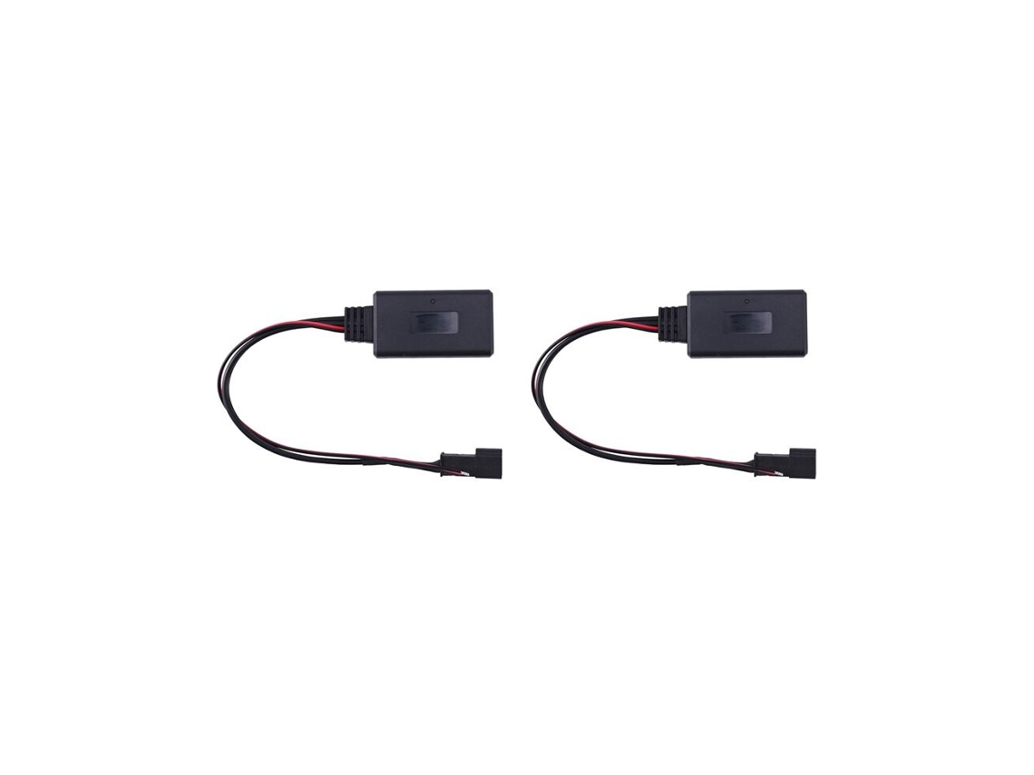 Kit com 2 Módulos de Áudio Aux in para E39, E46, E38 e E53 Adaptador de Fios para Sistemas de Navegação 16:9