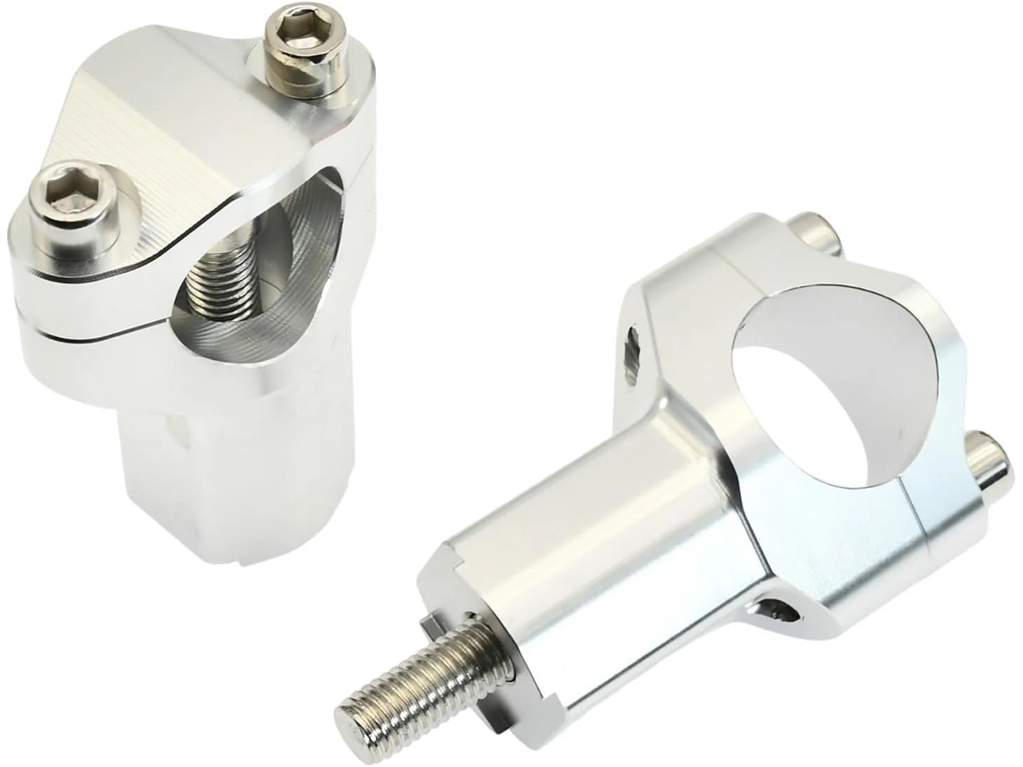 Adaptador de Elevação Guidão 55 Mm Montagem com Abraçadeira Adequado Suporte Fixação 55mm Compatível