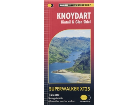 Livro Knoydart de Harvey Maps Ltd (Inglês)