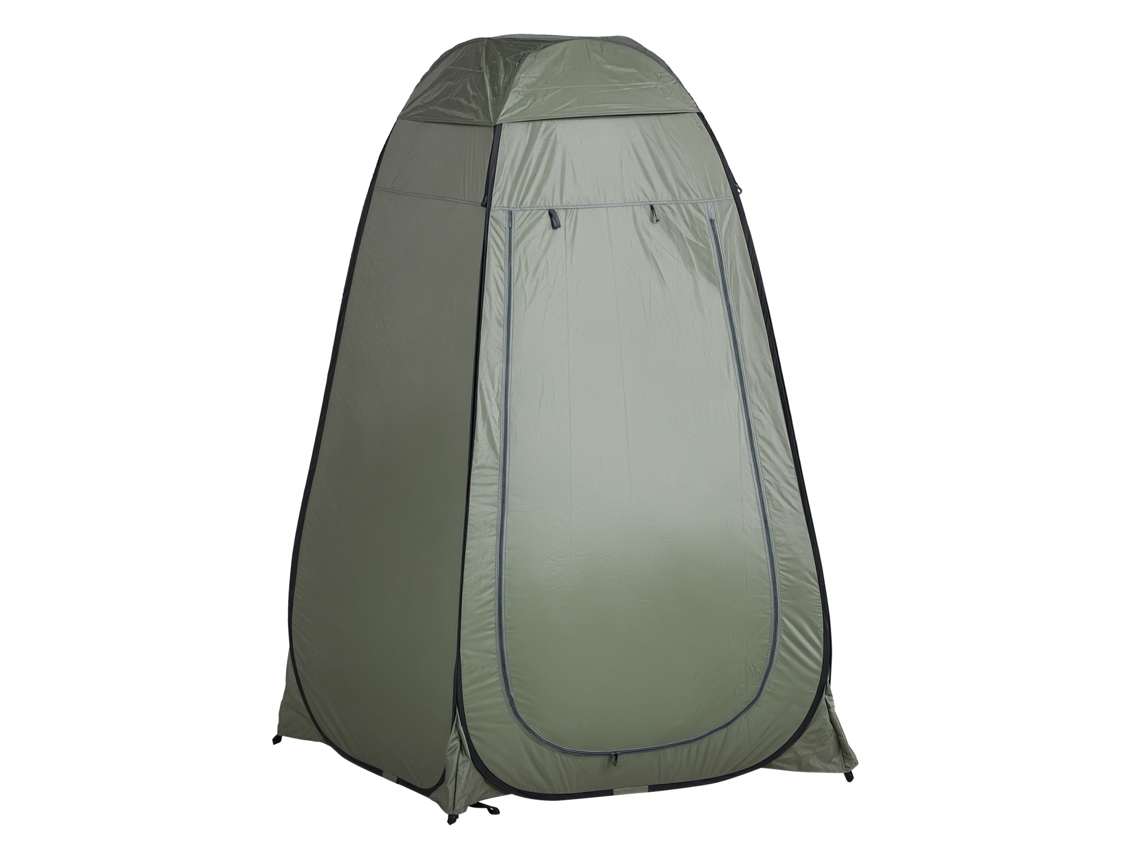 Tenda de chuveiro portátil Pop up S/MARCA, privacidade, com bolsa de transporte, 120x120x190 Cm, verde