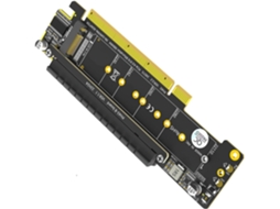 Duas Placas-mãe Com Slots Riser Nvme M Para Pcie 4.0 16x Pciexpress