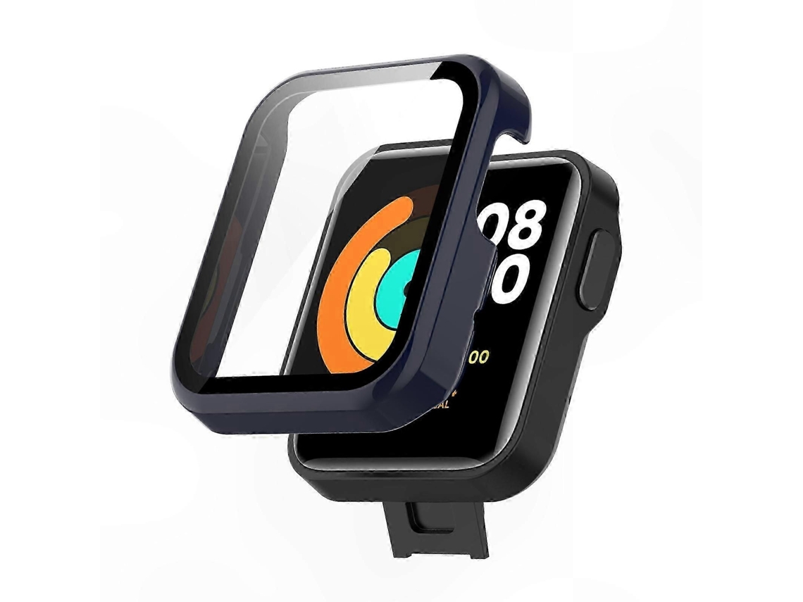 Estojo Protetor De Filme Temperado Para Smartwatches Com Material Pc +