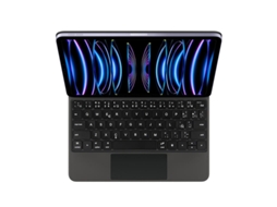Teclado Bluetooth Para Tablet Lurelia, Compatível Com I Pad Pro 11 2024 Espanhol (m4, Preto, Teclado Bluetooth