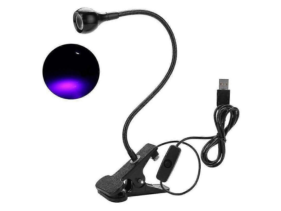 Lâmpada Uv, 3 W, 395 Nm, Com Alimentação Usb, Elysve