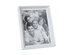 Conjunto de 2 porta-retratos brancos