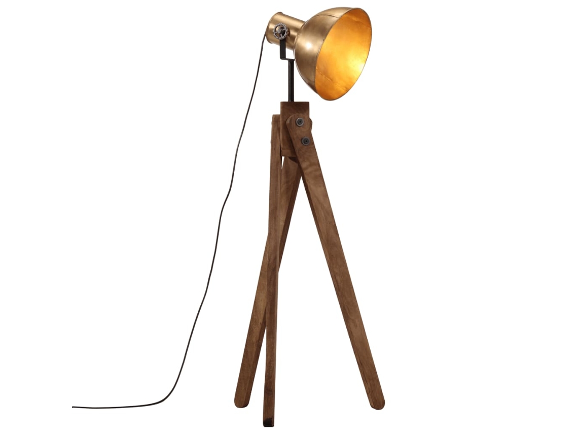 Vidaxl Candeeiro De Pé 25 W 45x45x120 Cm E27 Bronze Antigo