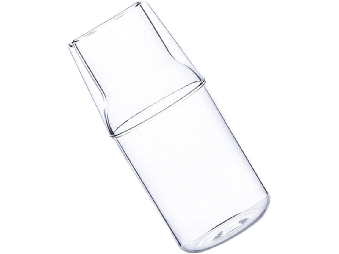 Jarra de Vidro, para Água Fria Feita Borosilicato Alta Qualidade, Transparente, com Grande CHABERLU