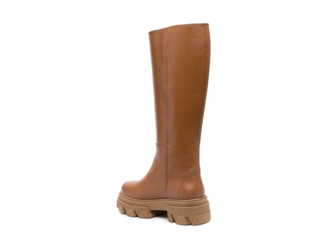 Sapatos de Mulher ALOHAS Pele Castanho (38)