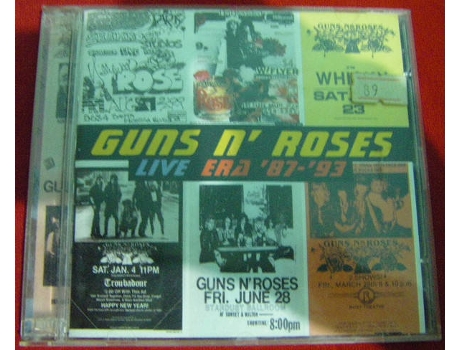 CD Guns n Roses - Live Era 87 a 93