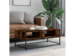 Vidaxl Mesa De Centro 100x51x40 Cm Derivados Madeira Carvalho Fumado
