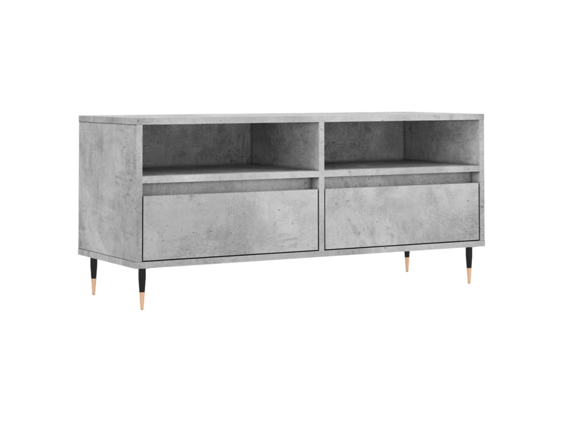 Tv Cabinet, Tv Cabinets Vidaxl Cinzeto Madeira Processada (n/a)