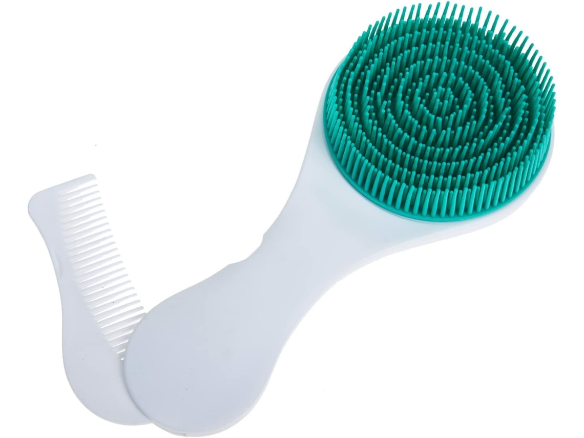 Lurelia Escova De Banho Para Bebé, Silicone Macio, Antiderrapante E Massagem Suave, Uso Diário Leve