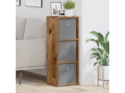 Vidaxl Buffet Com Gaveta Madeira Antiga 30,5 X 27 X 84,5 Cm