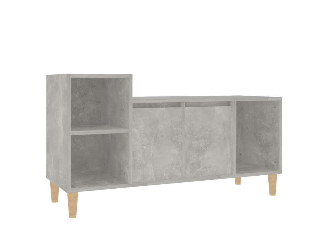 Tv Cabinet, Tv Cabinets Vidaxl Cinzeto Madeira Processada (n/a)