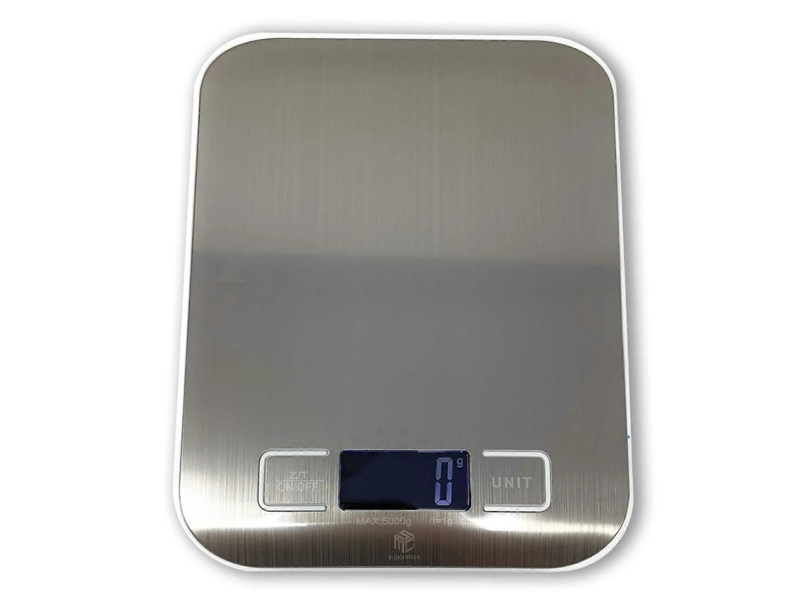 Balança de Cozinha Digital Eletrônica com Led para Alimentos AQUAFORGE