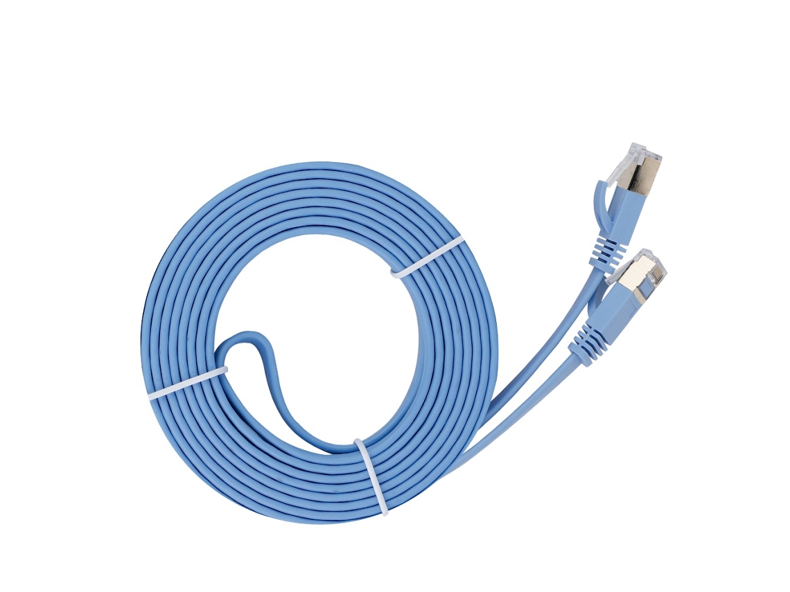 Cabo de Rede Cat7 LAXISCREED 3m Azul Claro