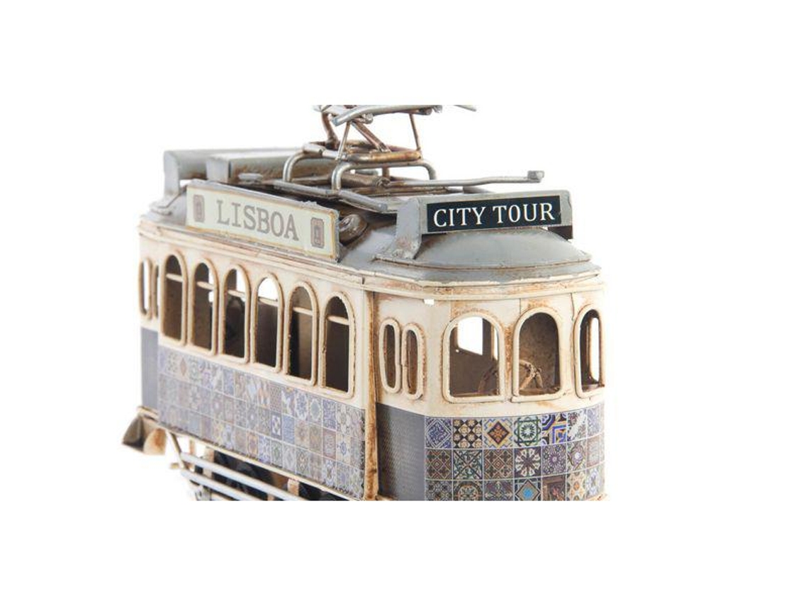 Fabricado À Mão Veículo DEKODONIA Lisboa Vintage 20 X 7 X 15 cm