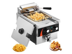 Fritadeira Elétrica Profissional 5,9l Com Controle De Temperatura Tekmaquinas