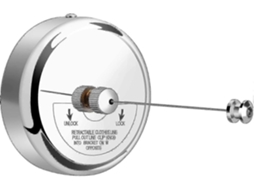 Varal retrátil Slowmoose de aço inoxidável 304 com varal ajustável para pendurar, secar, dar banho, lavar e aquecer