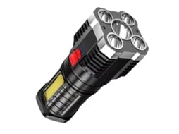 Lanterna De Acampamento Led Usb De 5 Núcleos, Potente, Prateada, 3 Peças Olysi Shop