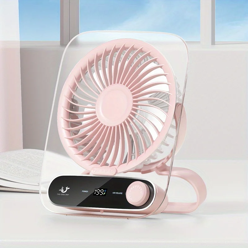 Novo Ventilador MDUG com 100 velocidades variáveis, visor digital LED