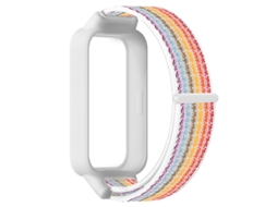 Pulseira Esportiva de Nylon para Redmi Band 3 / Xiaomi Band 9 Active ajustável e respirável Multicolorido HEXINYIGJLY