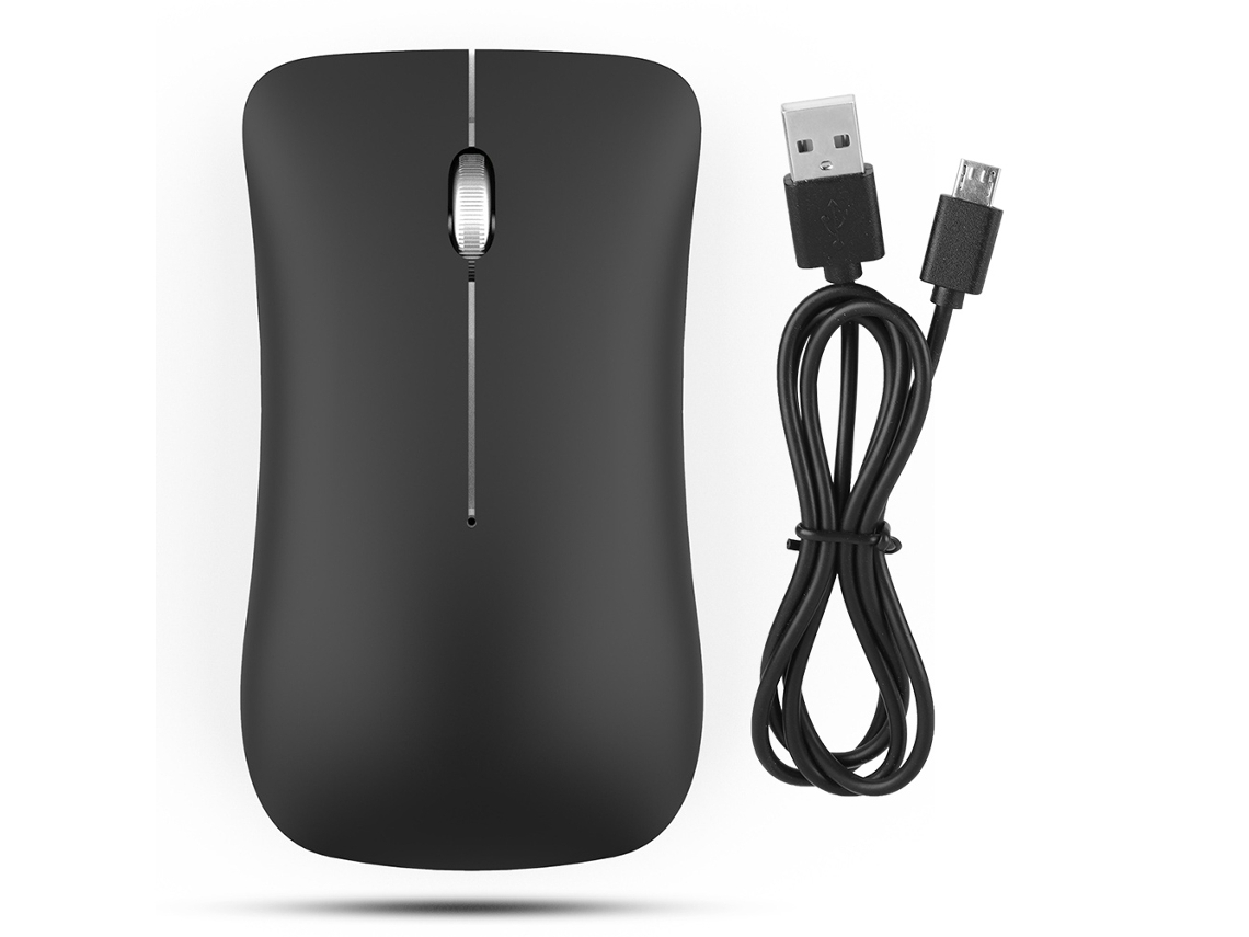 Rato Sem Fio Hxsj 2.4g Modelo T27laxiscreed (recarregável Silencioso)