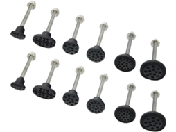 Kit De Reparo De Amassados Em Carros Com 2 Peças, Ventosas E Abas De Tração.