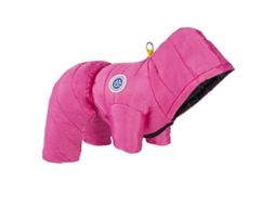 Mono De Invierno Para Perros Pequeños Y Medianos Impermeable Al Viento Prenda De Abrigo Para Mascotas Talla S-xxxl Rosa Vermelha Xxl