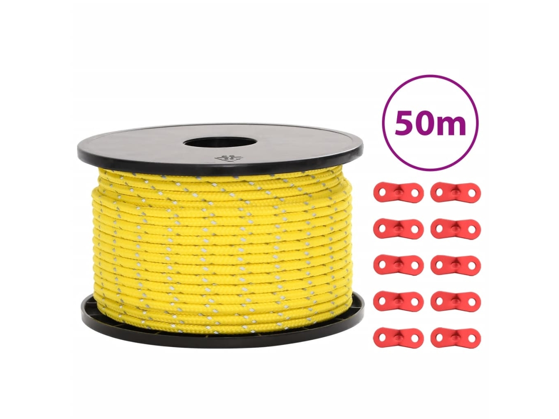 Corda de tenda VIDAXL (5 mm)
