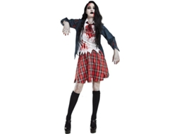 Fato de Mulher DISFRAZZES Estudante Zombie (Tam: S)