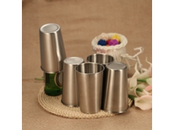 Copo de Inox LAXISCREED 5pcs Resistente a Quedas