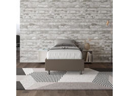 Estrutura de Cama de Solteiro Azelia Sem Bege (80x210)
