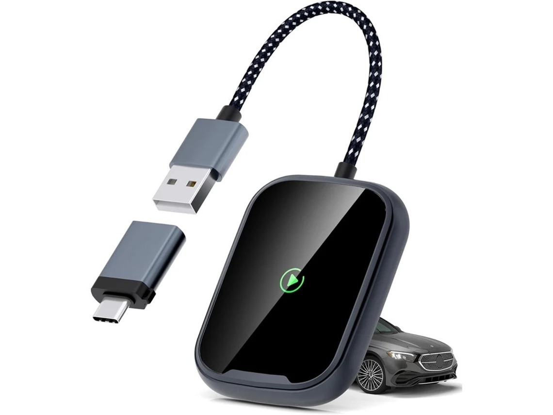 Adaptador Sem Fios Android Auto E Carplay Sem Fios Bestvite