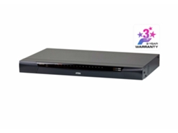 Interruptor Kvm de montagem em rack ATEN Kn1116Va-Ax-G preto