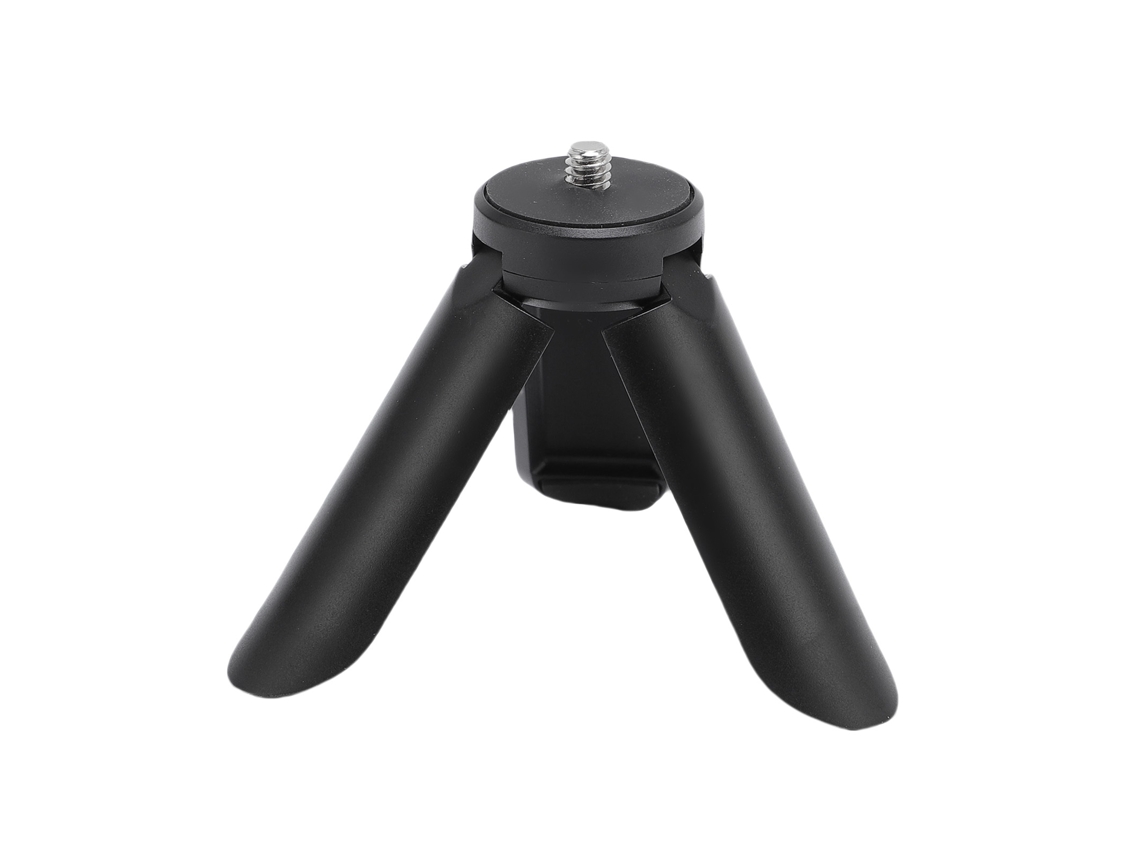 Trípode Portátil Para Cámara Pocket 3 X4 X5 Plegable Soporta 2.5kg Hilo 1/4 Pulgada Negro