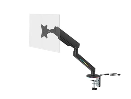 Suporte de Mesa com Rgb para Monitor DELTACO GAMING Gam-134 Preto